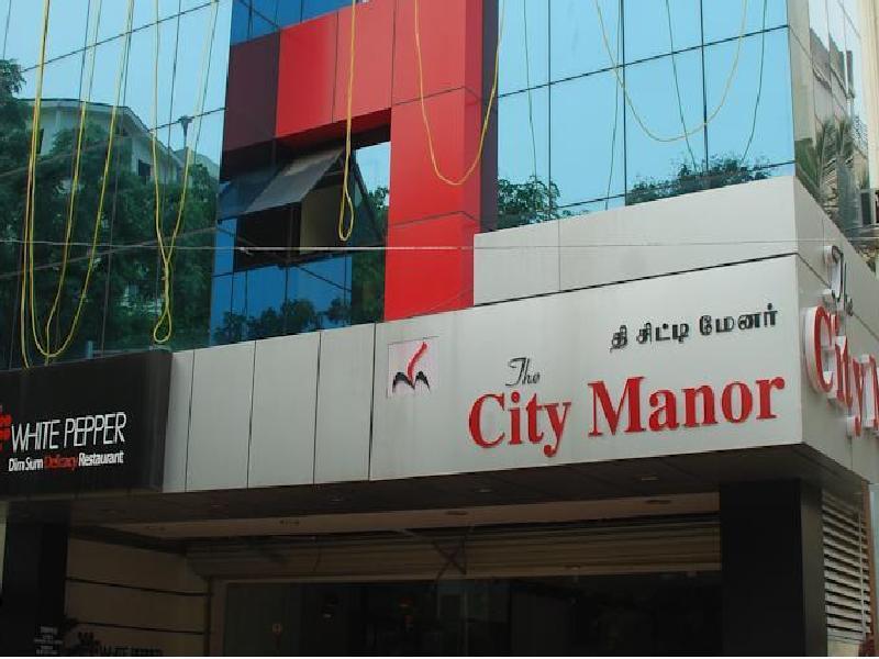 City Manor Hotel Madrás Exterior foto